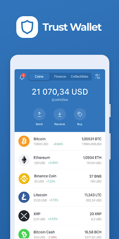 Trust: Crypto & Bitcoin Wallet screenshot image 7_funmod.online