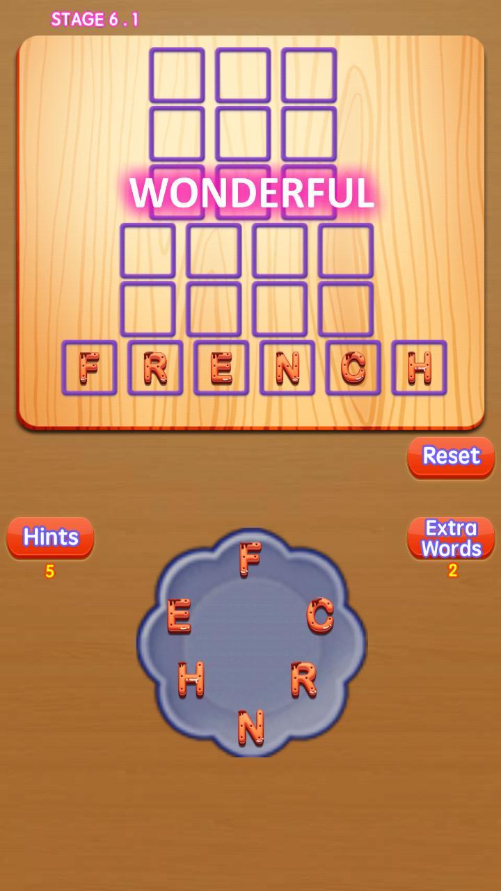 Word Connect Puzzle Cookie screenshot image 1_funmod.online