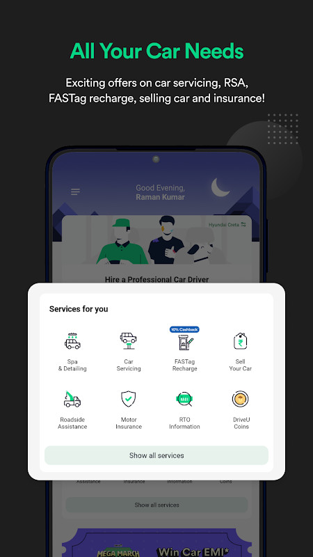 DriveU: Car Drivers & Services screenshot image 2_funmod.online