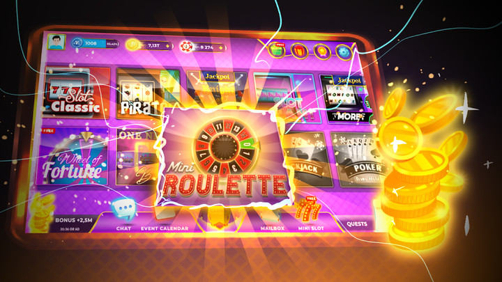 One Night Casino - Slots 777 screenshot image 1_funmod.online