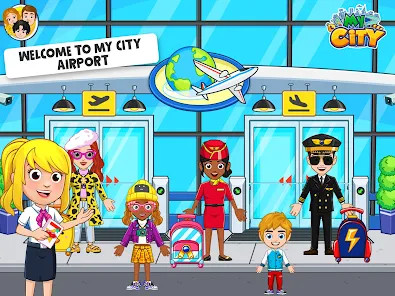 My City  Airport<span>(Paid games free)</span> screenshot image 13_funmod.online