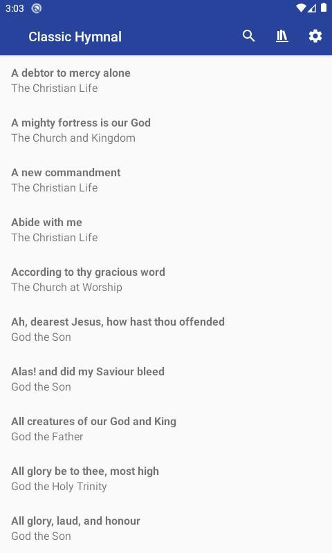 Classic Hymnal screenshot image 6_funmod.online