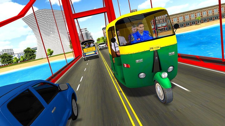 Modern Indian Tuk Tuk Rickshaw screenshot image 4_funmod.online