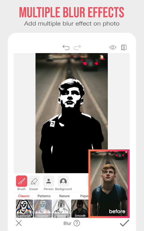 PicsBlur Blur Photo - Blur Image Background DSLR screenshot image 2_funmod.online