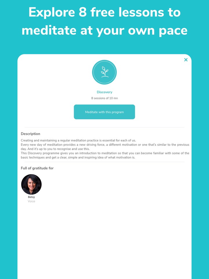 Mindfulness with Petit BamBou screenshot image 10_funmod.online