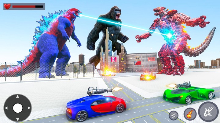 Gorilla Robot Car: Robot Games screenshot image 5_funmod.online