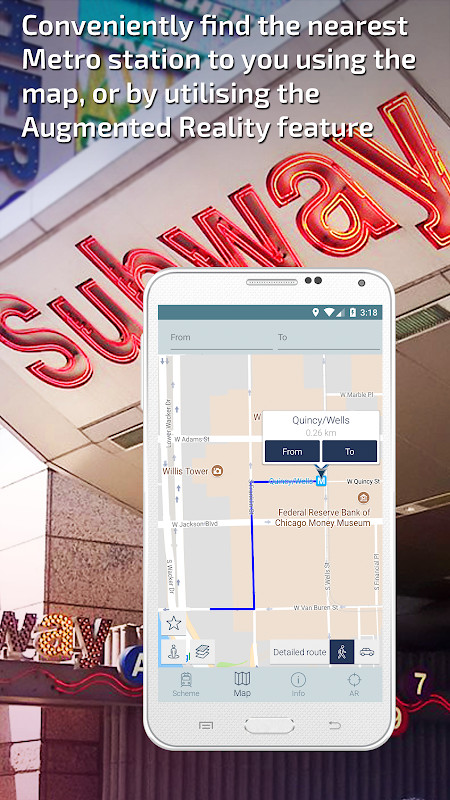 Chicago L Guide and Subway Route Planner screenshot image 2_funmod.online