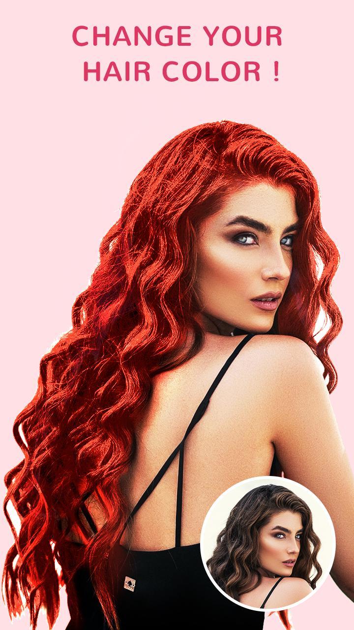 Hair Color Changer- Beauty Hairstyles & Hair Color screenshot image 6_funmod.online