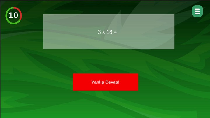 Çarpım Tablosu Oyunu screenshot image 3_funmod.online
