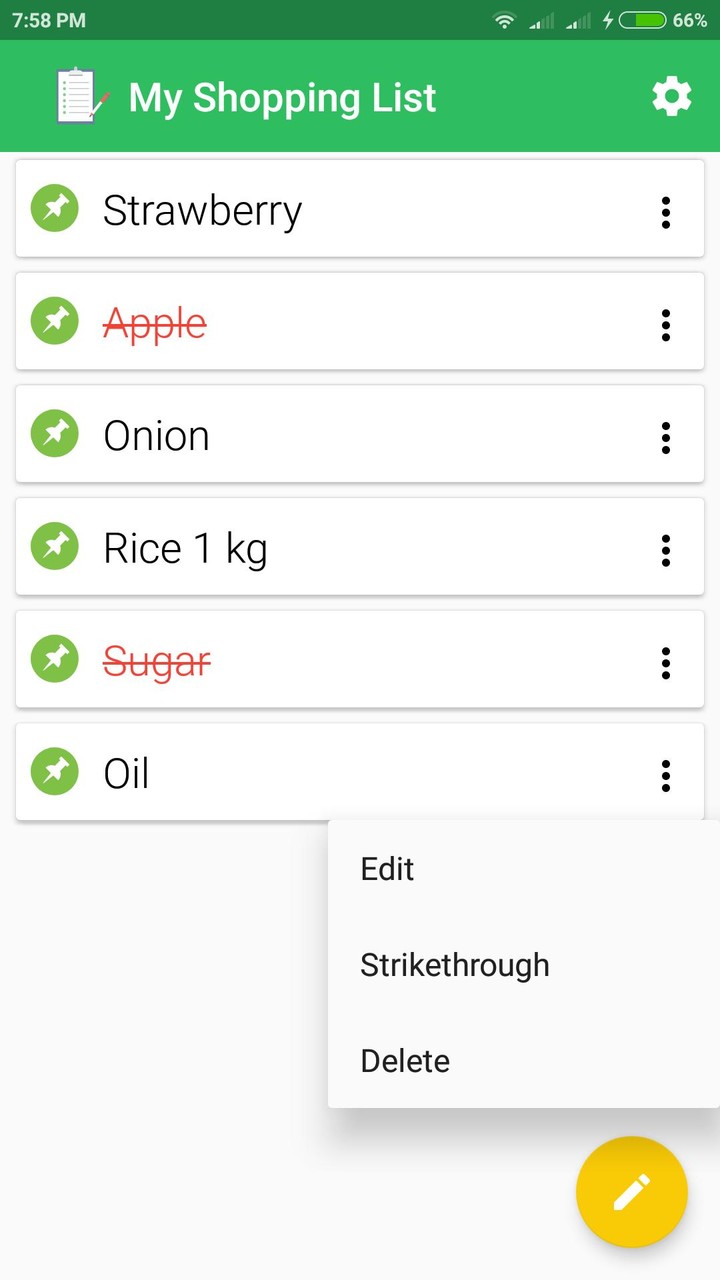 My Shopping List - to do list screenshot image 17_funmod.online