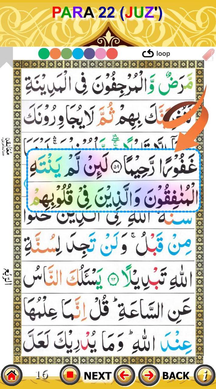 Color coded Para 22 with Audio screenshot image 6_funmod.online