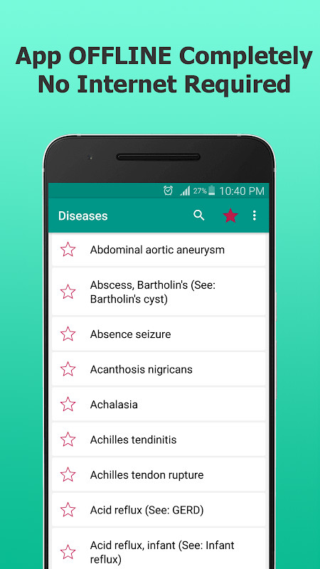 Diseases Dictionary & Treatments Offline screenshot image 19_funmod.online
