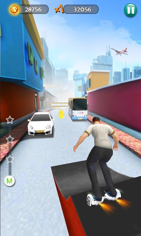 Hoverboard Surfers 3D screenshot image 2_funmod.online