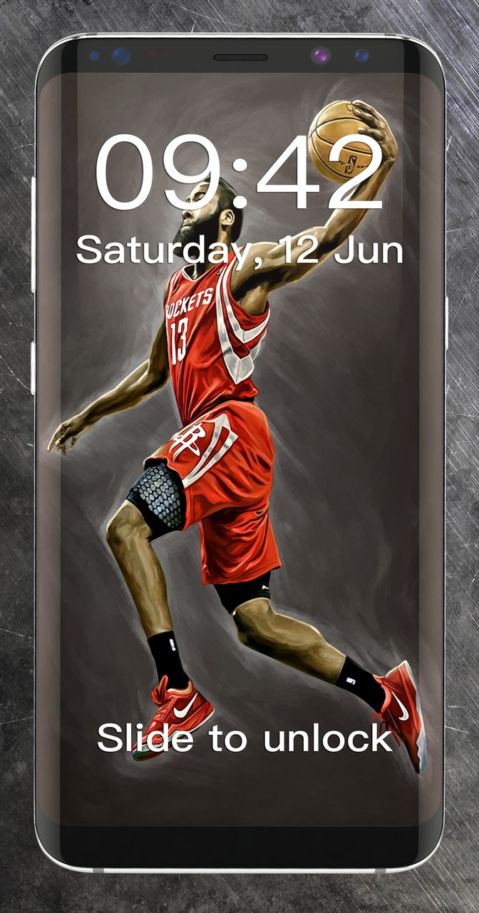 Basketball Lock Screen & Wallp screenshot image 11_funmod.online