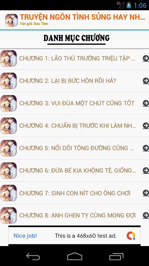 Truyện Ngôn Tình Sủng Offline screenshot image 3_funmod.online