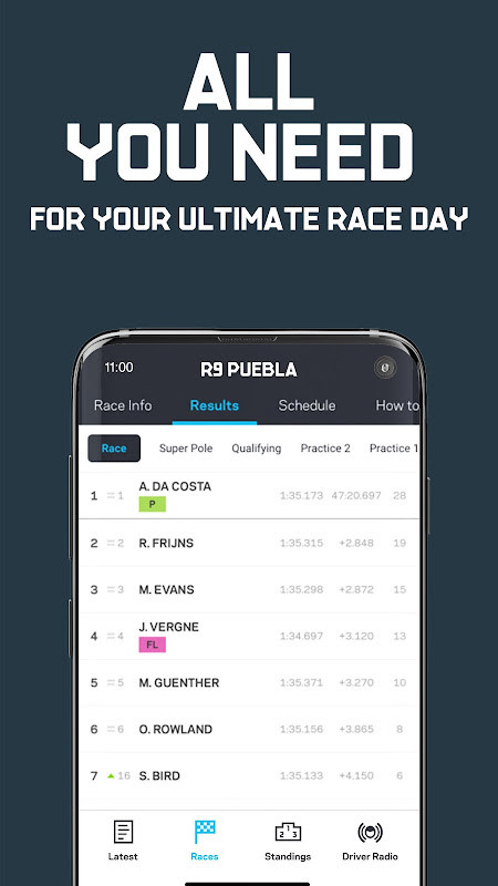 Formula E App screenshot image 2_funmod.online