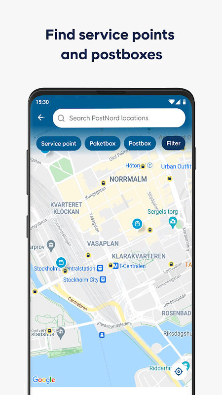 PostNord - Track and send parcels screenshot image 6_funmod.online