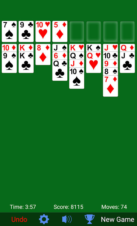 FreeCell Solitaire screenshot image 20_funmod.online