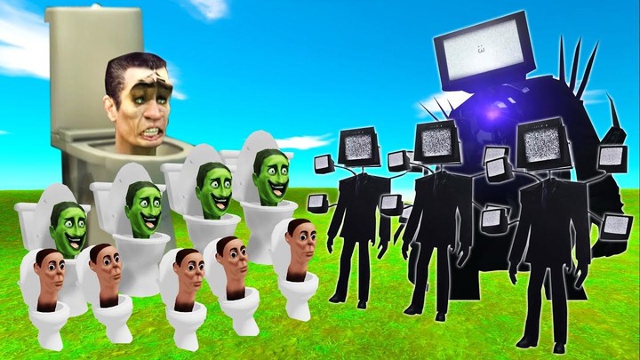 Skibydi Toilet War Attack screenshot image 5_funmod.online