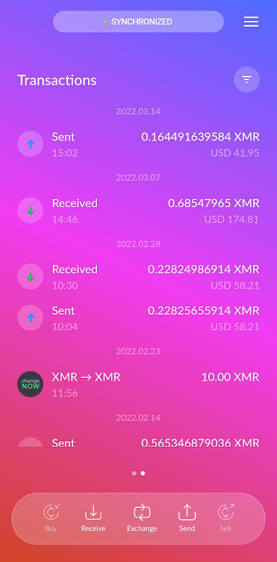 Cake Wallet screenshot image 2_funmod.online