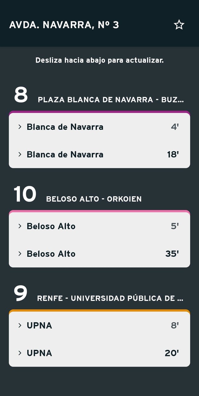 Geltoki. App de Villavesas Pamplona/Iruña screenshot image 5_funmod.online