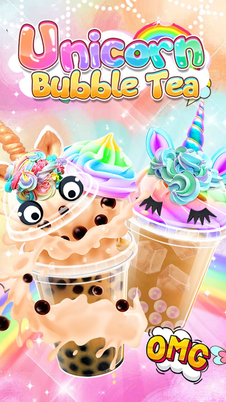 Unicorn Bubble Tea - Icy Drink screenshot image 1_funmod.online