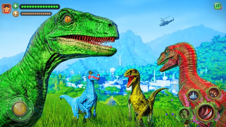 Dinosaur Sim: Dino Attack Game screenshot image 7_funmod.online