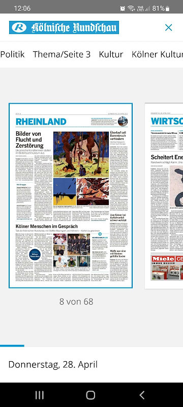 Kölnische Rundschau E-Paper screenshot image 1_funmod.online