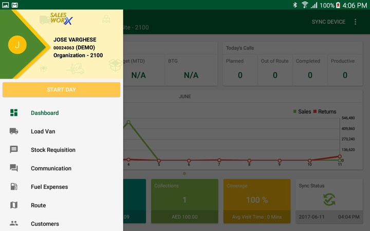 SalesWorx - FSA screenshot image 2_funmod.online