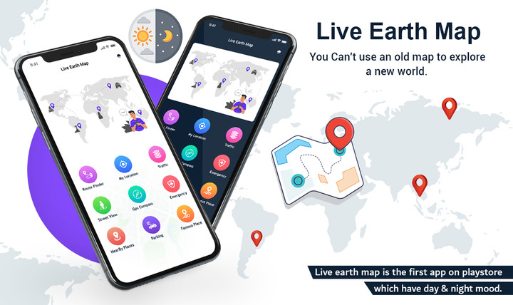Street View GPS Live Earth Map screenshot image 8_funmod.online