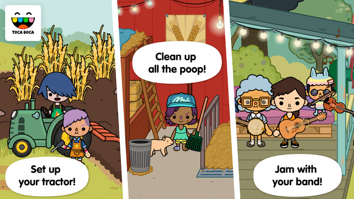 Toca Life: Farm<span>(Free download)</span> screenshot image 3_funmod.online