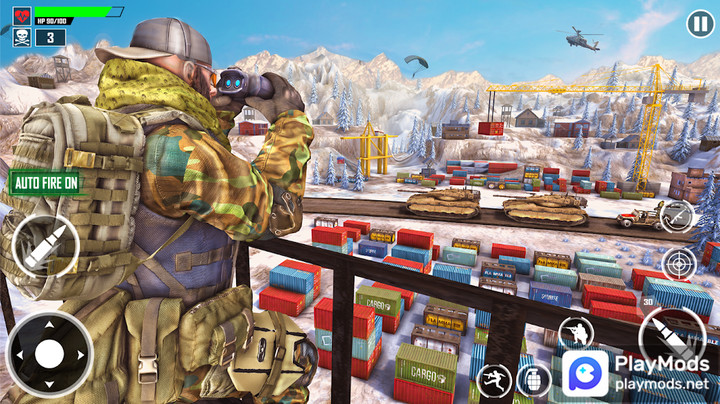 Gun Games-Shooting Game 2023<span>(AD Remove-Free Rewards)</span> screenshot image 1_funmod.online