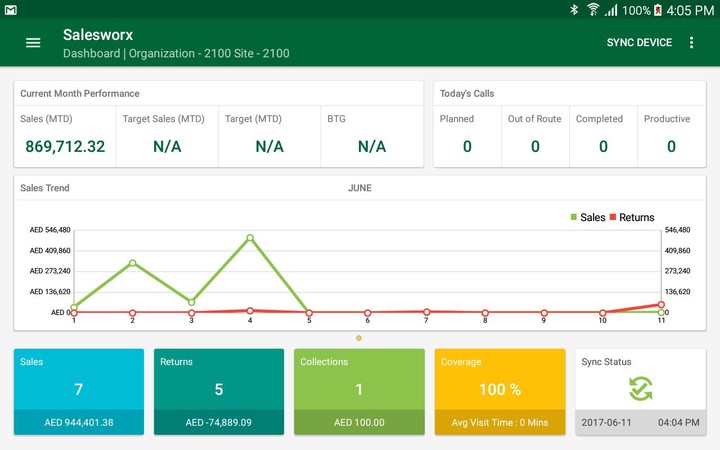 SalesWorx - FSA screenshot image 1_funmod.online