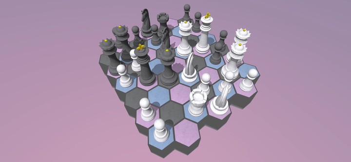 Apothem - 3D Hexagonal Chess screenshot image 1_funmod.online