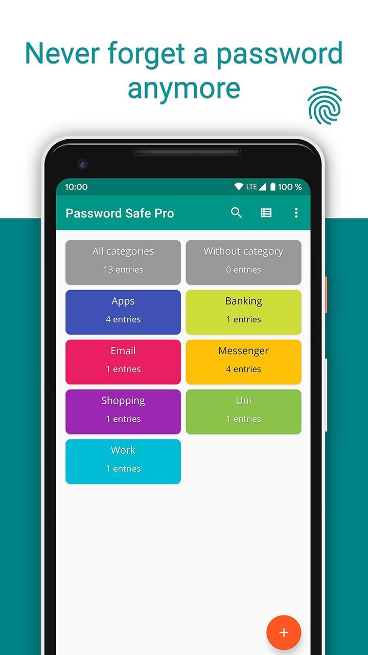 Password Safe - Secure Password Manager<span>(Pro Unlocked)</span> screenshot image 2_funmod.online