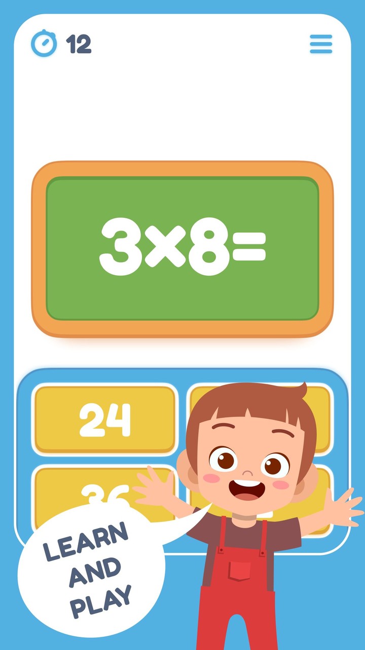 Multiplication Table Math Game screenshot image 3_funmod.online