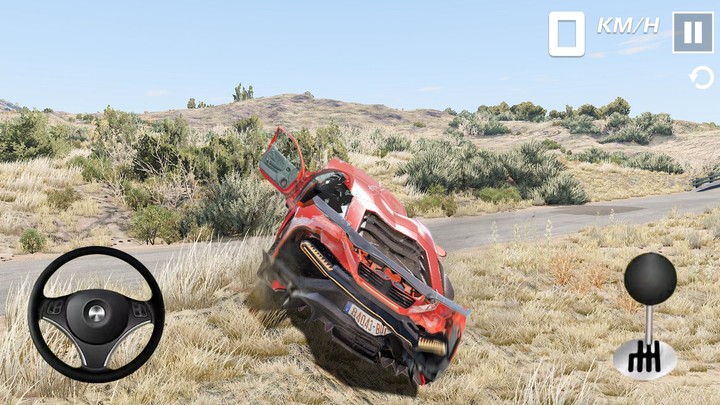 Mega Car Crash Simulator screenshot image 1_funmod.online