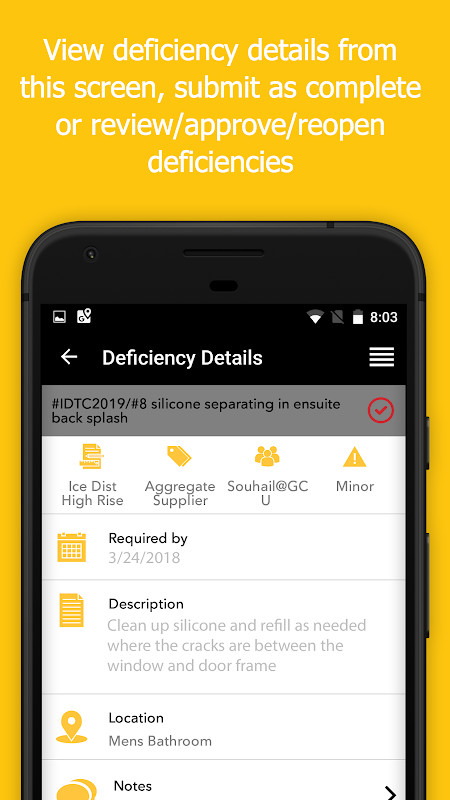 WalkThru Construction Deficiency App - Punchlist screenshot image 13_funmod.online