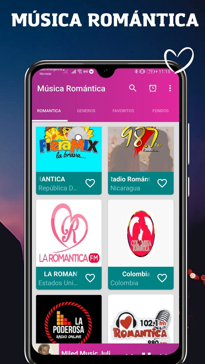 Música Romántica en Español screenshot image 9_funmod.online