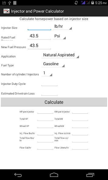 Fuel Injector Calculator<span>(Paid for free)</span> screenshot image 4_funmod.online