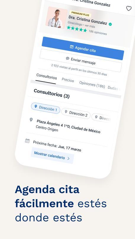 Doctoralia: pide citas médicas screenshot image 2_funmod.online