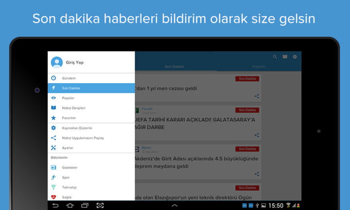 Nabız: Size Özel Anlık Haber screenshot image 15_funmod.online