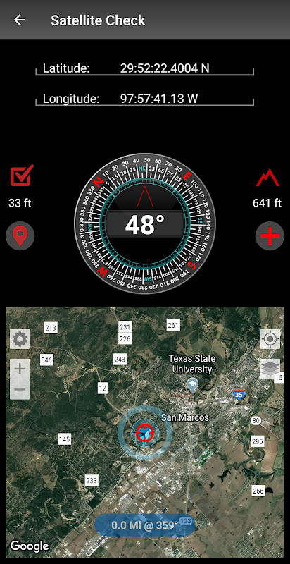 Satellite Check -GPS status and navigation package screenshot image 5_funmod.online
