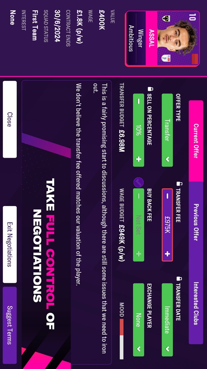 Football Manager 2022 Mobile<span>(Free download)</span> screenshot image 1_funmod.online