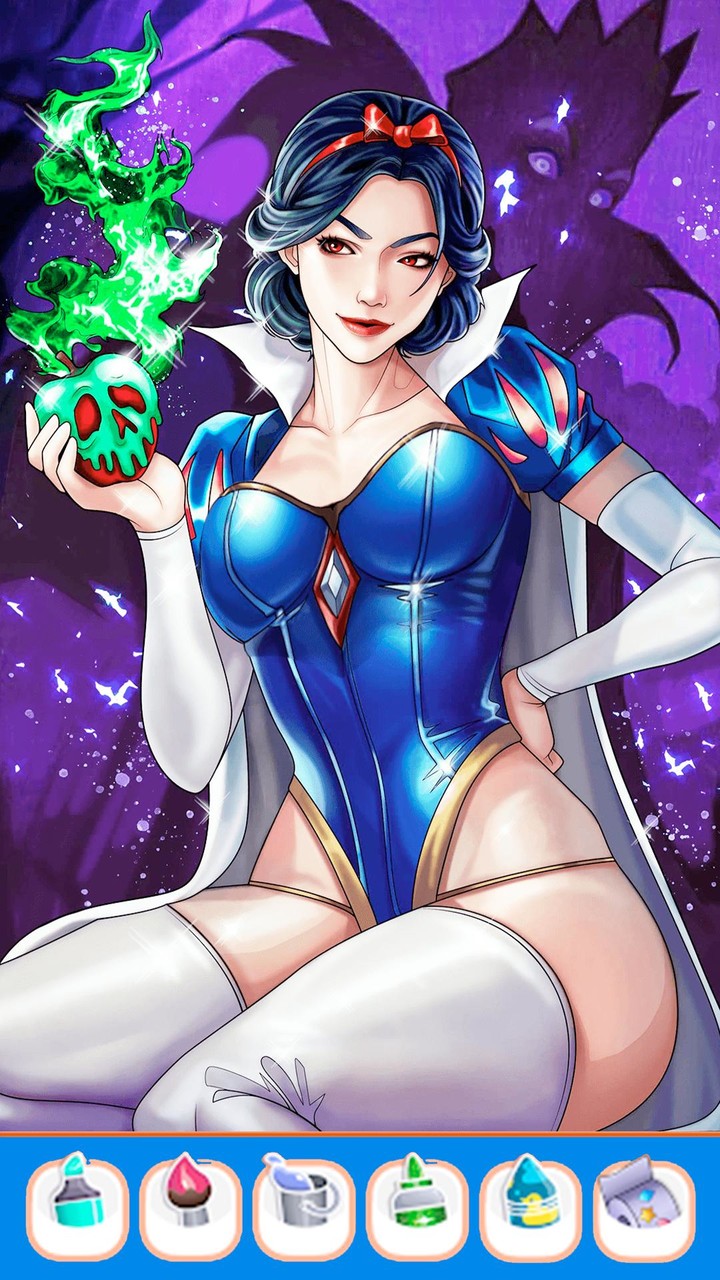 Adult Sexy Coloring Games ASMR screenshot image 2_funmod.online