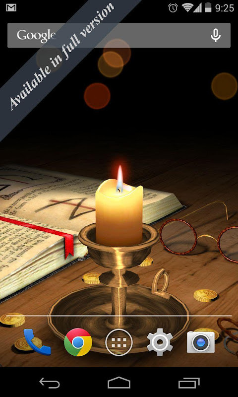 Melting Candle Wallpaper Lite screenshot image 4_funmod.online