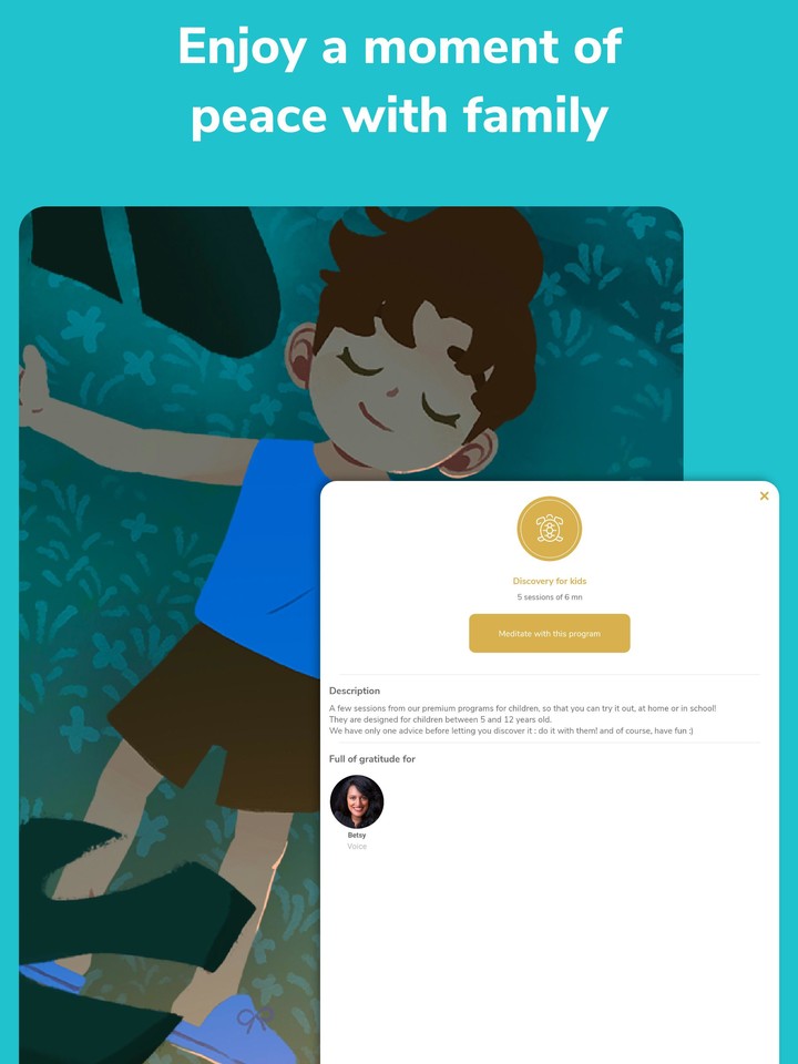 Mindfulness with Petit BamBou screenshot image 14_funmod.online