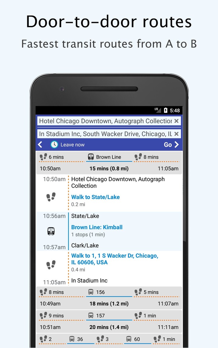 Chicago Transit: CTA RTA screenshot image 2_funmod.online