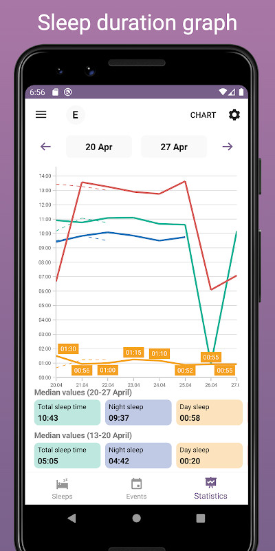 Simple Sleep Tracker screenshot image 4_funmod.online