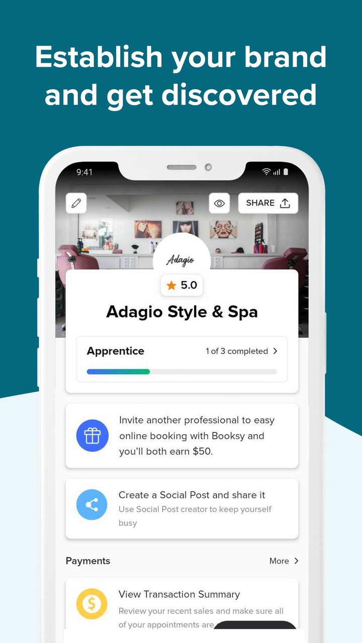Booksy Biz: For Businesses screenshot image 1_funmod.online